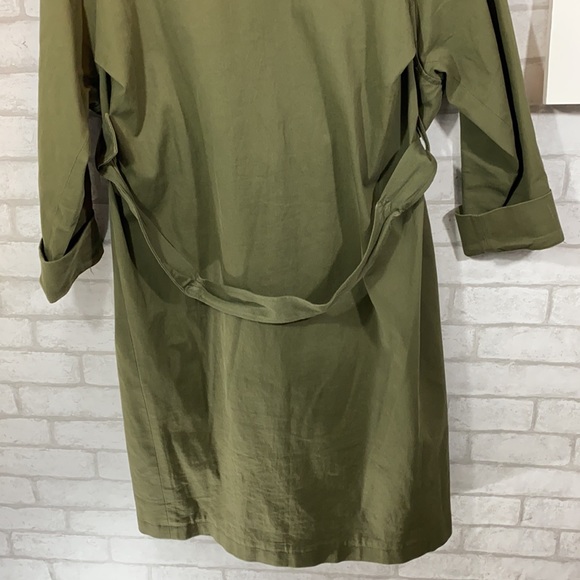 Bonnie Alex army green long jacket size 66 - Picture 12 of 14